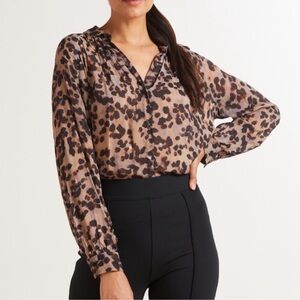 CLOTH & STONE Golden Spots Blouse